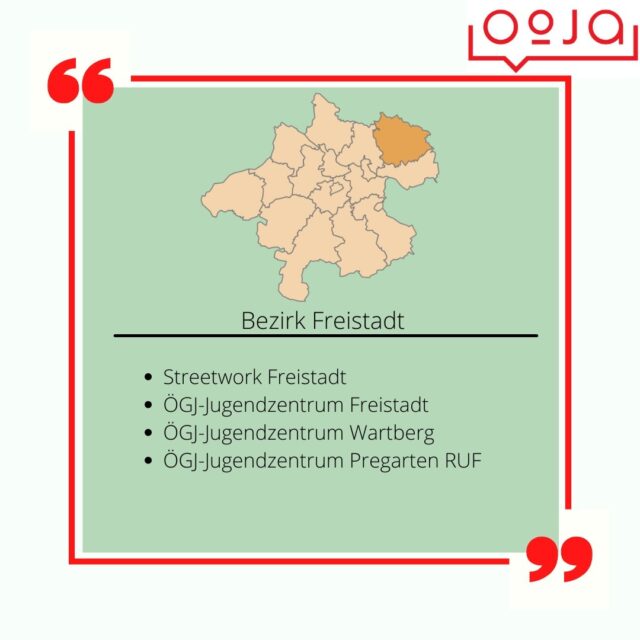 Diese Woche stellt der Bezirk Freistadt seine Einrichtungen der offenen Jugendarbeit vor. Entdecke, welche Jugendzentren und Streetwork-Angebote es hier gibt!
#freistadt #offenejugendarbeit #jugendzentren #streetwork #ooja